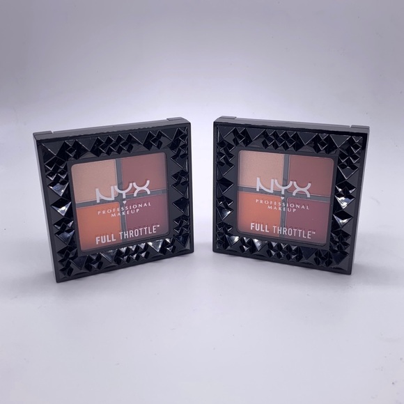 2x NYX Throttle Shadow Palette Color Riot - Picture 1 of 4